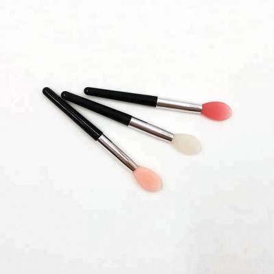 Small Mini Silicone Tip Lip Brushes Lipstick Glossy Wands Balm Lip Gloss Applicator Tool Makeup Lip Brush