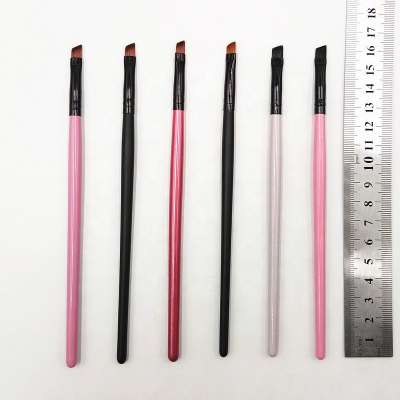 Synthetic Eye Brow Eyeliner Concealer Brush Small Angle Eyebrow Brush Wholesale