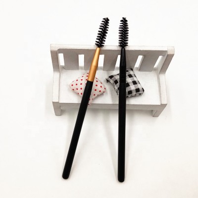 Low MOQ Fast Delivery Make Up Mascara Wand Brush Eye Brow Eyelash Brush Wholesale