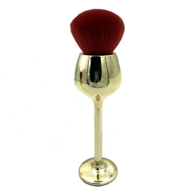 Wine Glass Makeup Cosmetic Brush for Blending Powder Cream Foundation